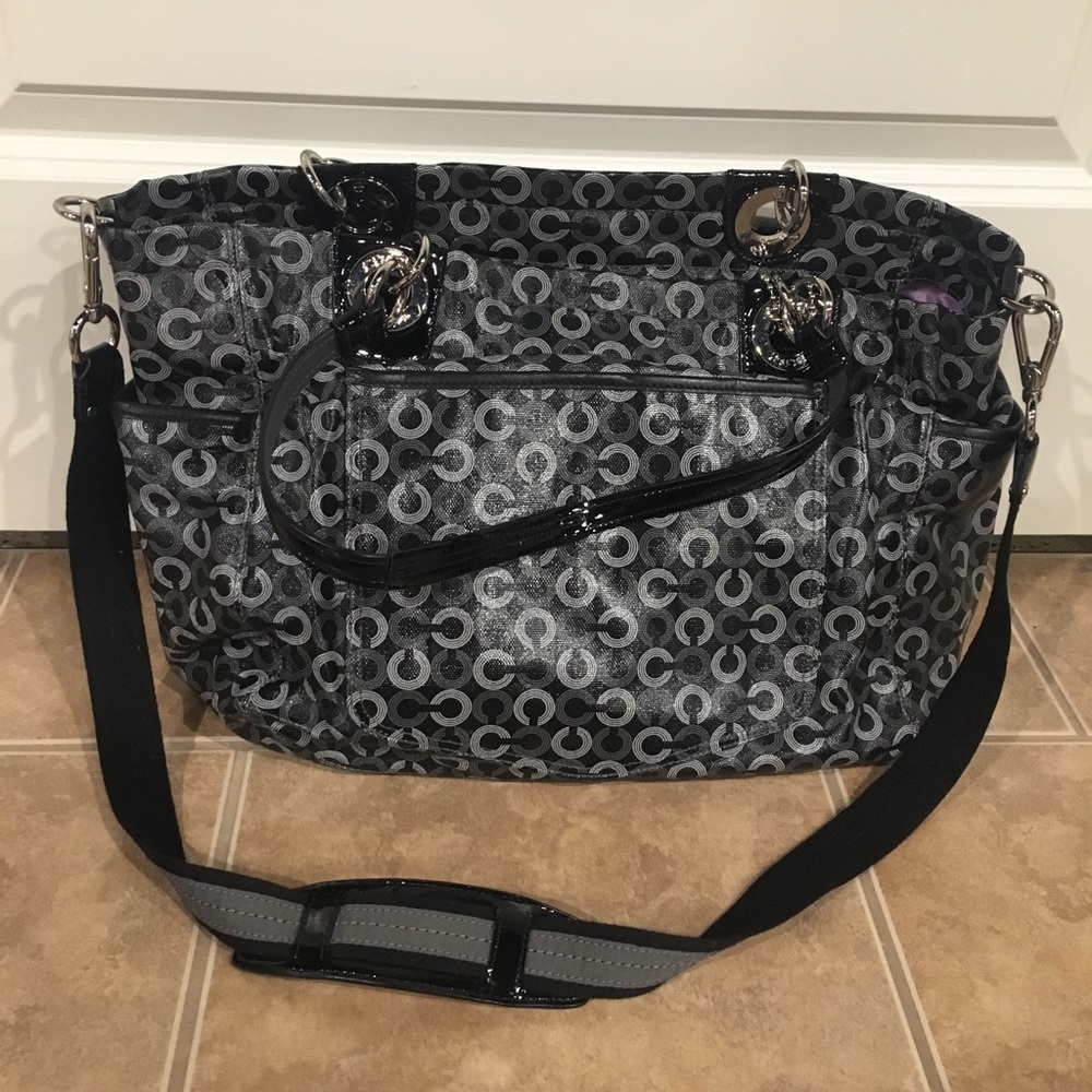 Coach Diaper Bag with changing pad
